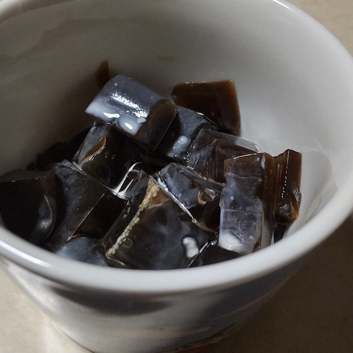 コーヒー寒天
